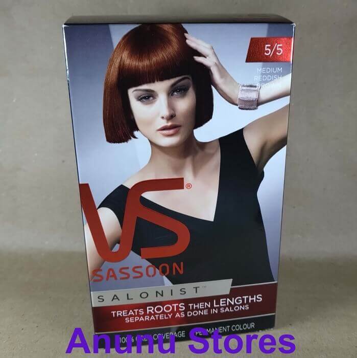 Vidal Sassoon Salonist Permanent Hair Colour - 5/5 Medium Reddish Brown